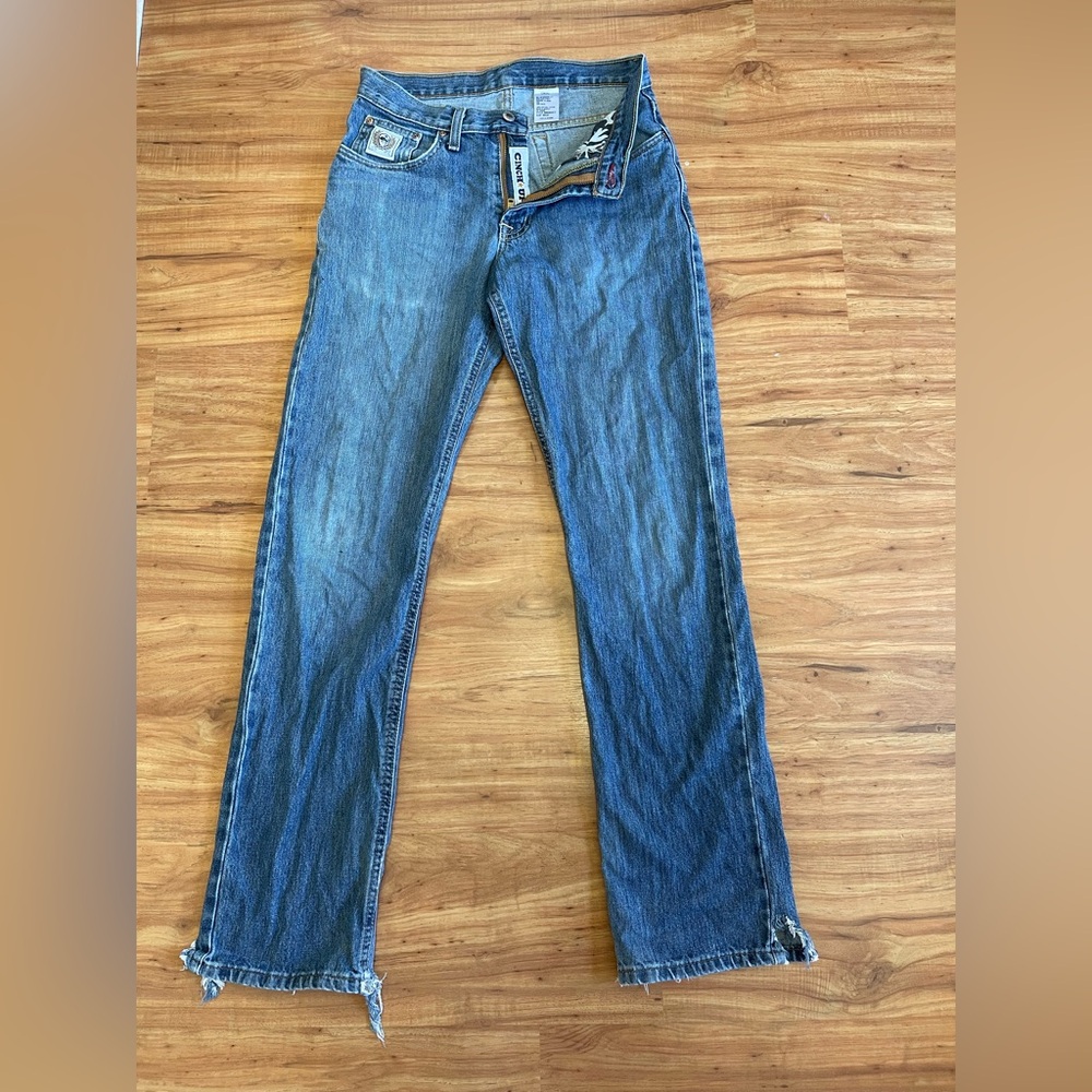 Cinch Men's Medium Blue Straight Jeans